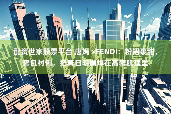 配资世家股票平台 唐嫣 ×FENDI：粉裙裹甜，奢包衬俐，把春日明媚焊在高奢肌理里